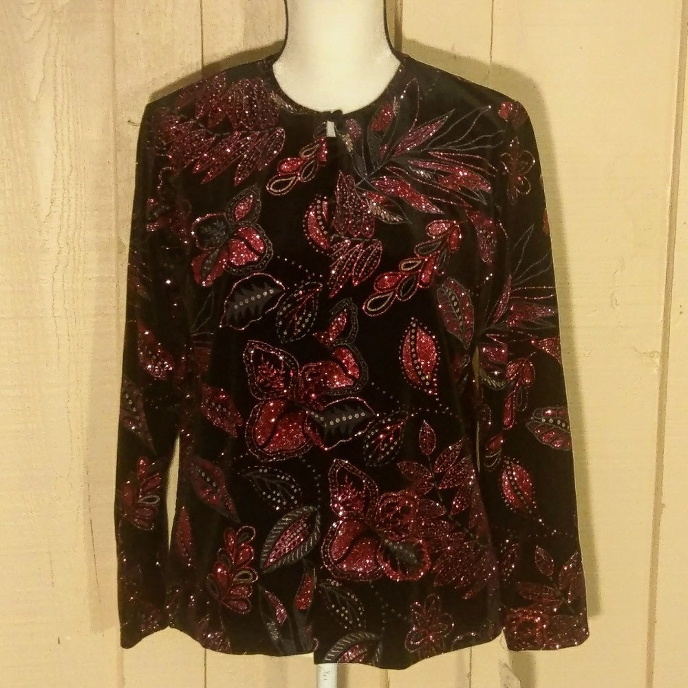 👛2/$20👛NWT Notations 2 in 1 look blouse top XL